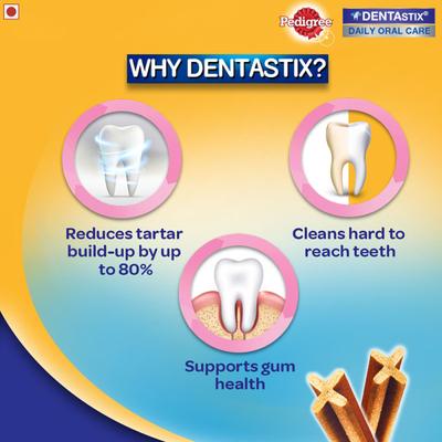 Pedigree DentaStix Sticks for Dogs (25 kg+) 7's - Petfood