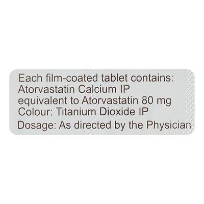 Xtor 80mg Tablet 10'S - High Cholesterol-Dys