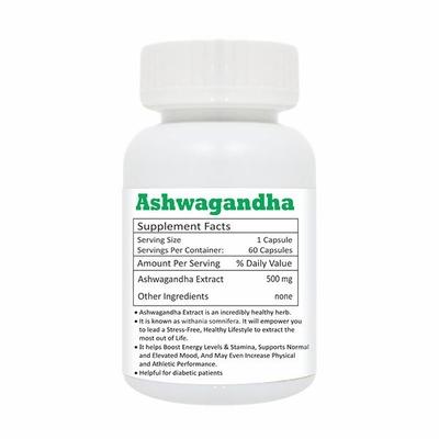Zindagi Ashwagandha Extract Capsule 60's - Ashwagandha