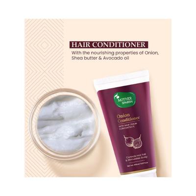 Mother Sparsh Onion Hair Conditioner With Black Seed Oil 150 ml - Conditioners