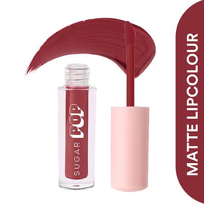 SUGAR POP Matte Lipcolor - 19 Cranberry 1.6 ml - Liquid Lipsticks