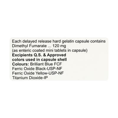 MS 120mg Capsule 14'S - Multiple Sclerosis-Imm