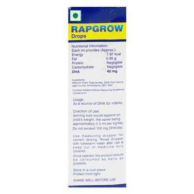 Rapgrow Drops 15ml - Supplements-Vam