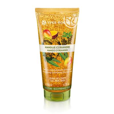 Yves Rocher Energizing Exfoliating Shower Gel Mango Coriander 200 ml - Shower Gels & Body Wash
