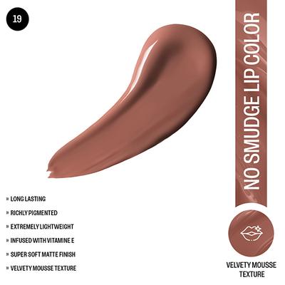 Insight Cosmetics No Smudge Lip Color - Panama 4 gm - Liquid Lipsticks