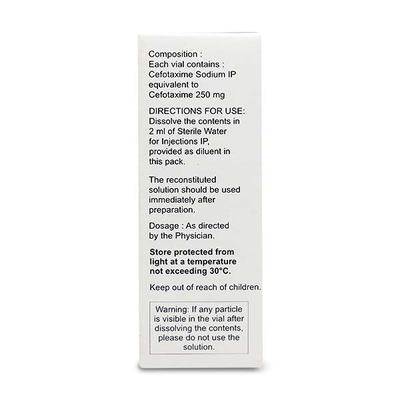 Omnicef 250mg Injection 2ml - Bacterial Infections-Cep