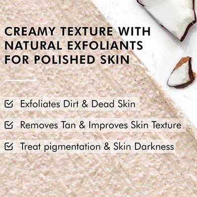 Mcaffeine Coconut Cookie Body Scrub 175 gm - Scrubs & Exfoliants