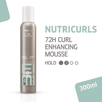 Wella Professionals EIMI Boost Bounce Curl Enhancing Mousse 300 ml - Hair Perms & Texturizers