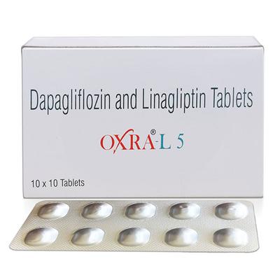 OXRA L 5 Tablet 10's - Diabetes-Ant