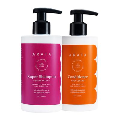 Arata Hair Fall Control Combo 600gm - Shampoos