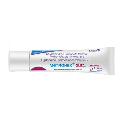 METROHEX PLUS + Gel 20g - Oral Care - P-Mou