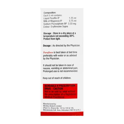 PARAFIREN PEPPERMINT FLAVOUR Suspension 170ml - Constipation-Lax