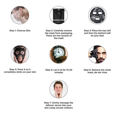 The Man Company Sheet THE HEAT TMC - WEB 876 1's - Sheet Masks