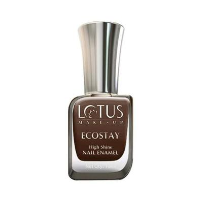 Lotus Makeup Ecostay Nail Enamel Mocha E80 10 ml - Nail Polish