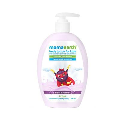 Mamaearth Brave Blueberry Body Lotion for Kids with Blueberry & Kokum Butter 400 ml - Creams, Lotions & Oils