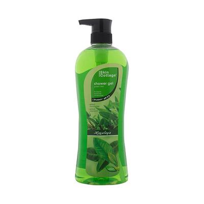 Skin Cottage Shower Gel - Green Tea 1000 ml - Shower Gels & Body Wash