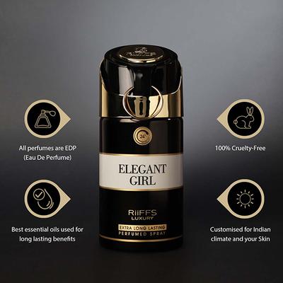 RiiFFS Luxury Elegeant Girl Body Spray for Women 250 ml - Women Perfumes (Edt/Edp)