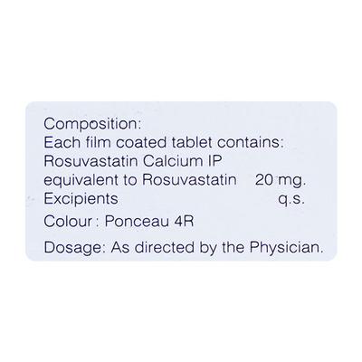 Advastat 20Mg Tablet 10's - High Cholesterol-Dys