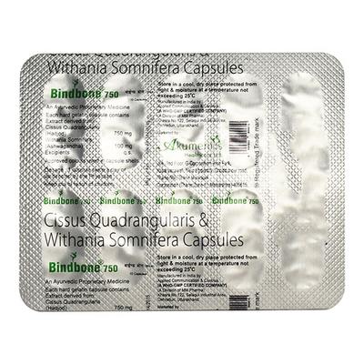 BINDBONE 750 Capsule 10's - Supplements-Sup