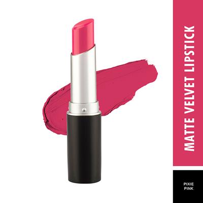 Swiss Beauty Smooth Velvet Matte Lipstick - (Pixie Pink) 3.2 gm - Lipsticks