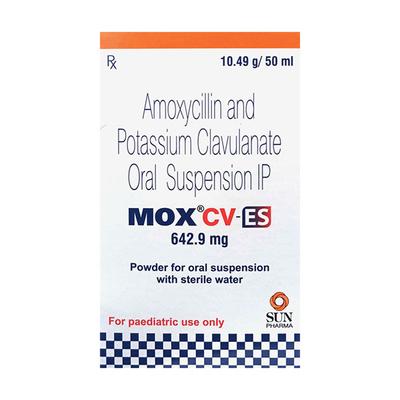 MOX CV ES 642.9mg Oral Suspension 50ml - Bacterial Infections-Pen