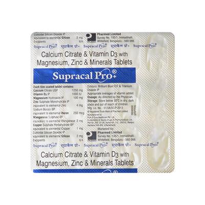 Supracal Pro + Tablet 15'S - Supplements-Cal