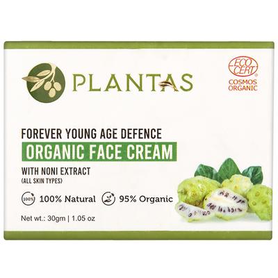 Plantas Forever Young Age Defence Organic Face Cream 30 gm - Face Creams