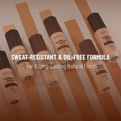 Swiss Beauty Airbrush Finish Full Coverage Foundation -Golden Beige 30 ml - Foundation