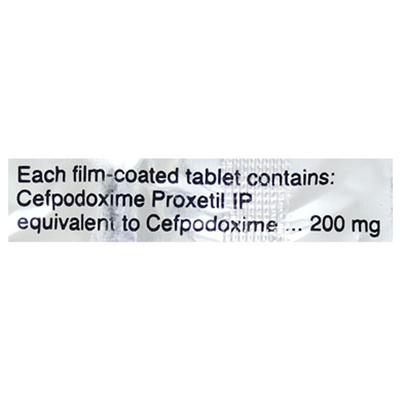 Cefoprox 200mg Tablet 10'S - Bacterial Infections-Cep