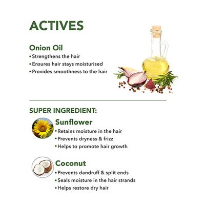 Skivia Onion Oil Mini Conditioner With Sunflower & Coconut Oil -Unisex 30 ml - Conditioners