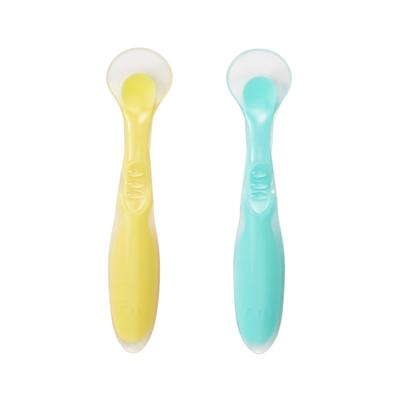 Mothercare Soft Silicone Spoon (Pack of 2) - Multicolor 1's - Feeding & Nursing