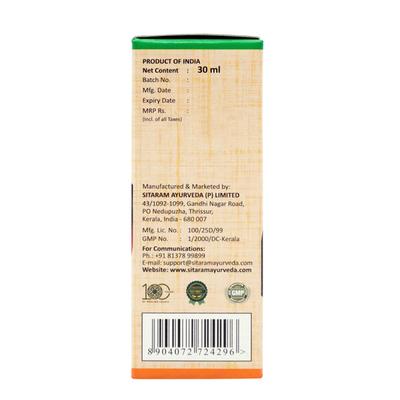 Sitaram Ayurveda Saplint Plus Oil 30 ml - Speciality Medicines