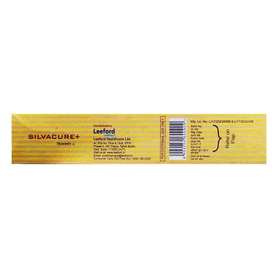 Silvacure Plus Cream 15gm - Skin Infections-Ski
