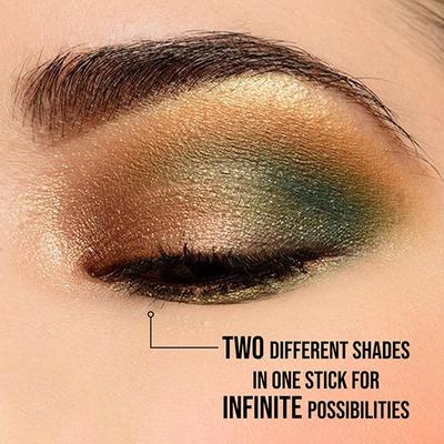 Insight Cosmetics Duo Eyeshadow Stick - Deep Space and Starlight 2 g - Eyeshadow, Bases & Primers