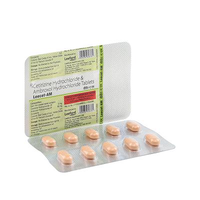 LEECET AM Tablet 10's - Allergies-Ant