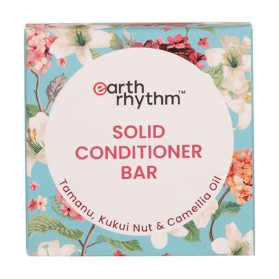 Earth Rhythm Solid Conditioner Bar Tamanu, Kukui Nut & Camellia Oil Cardboard Box 80 gm - Conditioners