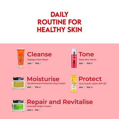 Jovees Herbal Rose Toner For Face & Rose Water and Vitamin C Toner for All Skin Types - Toners