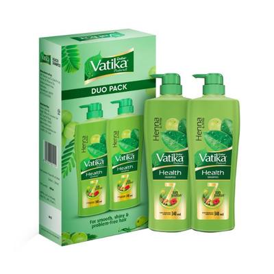 Dabur Vatika Health Shampoo- 340ml 2's - Shampoos