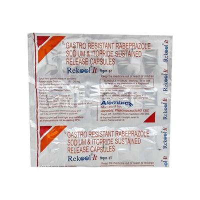 Rekool IT Capsule 15'S - Ulcer/Reflux/Flatulence-Aaa