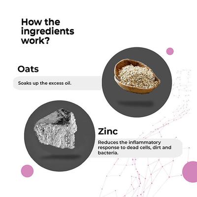 Cosmos by Bewakoof Oil-Free Face Scrub Powered By Oat Extract & Zinc 100 gm - Scrubs & Exfoliants