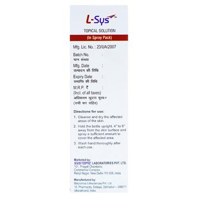 L Sys Lotion 30ml - Fungal Infections-Taa