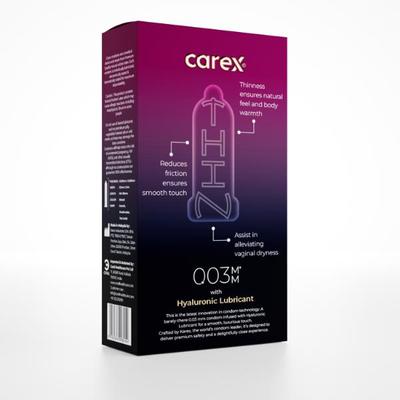 Carex 003 Hyaluronic Lubricant Condoms 10's - Plain/Flavoured Condoms