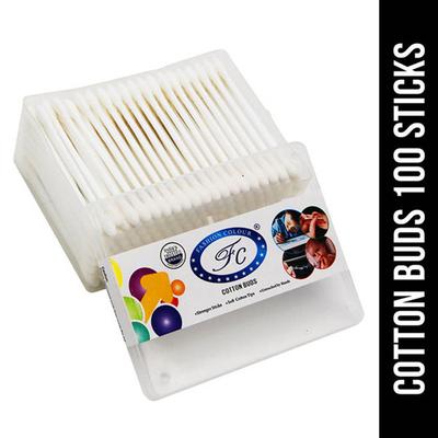Fashion Colour Cotton Buds Box, Pack Of 200pcs 1's - Cotton Buds & Balls