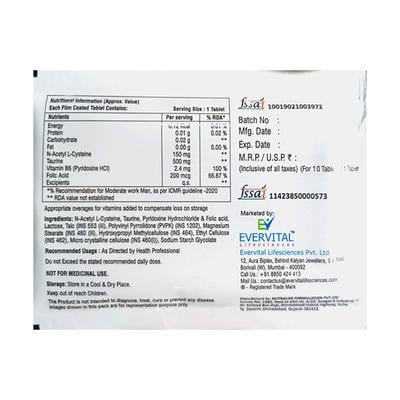 CRET LOW Tablet 10's - Supplements-Sup