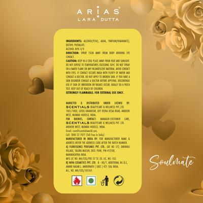 Arias by Lara Dutta Eau De Parfum - Soulmate 50 ml - Women Perfumes (Edt/Edp)