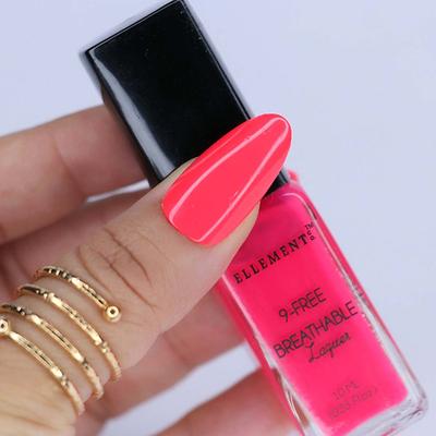 Ellement Co. Vegan Nail Lacquer - Cotton Candy, 10ml - Nail Polish