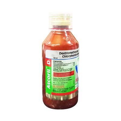 ASCORIL D SUGAR FREE Syrup 100ml - Cough And Cold-Cou