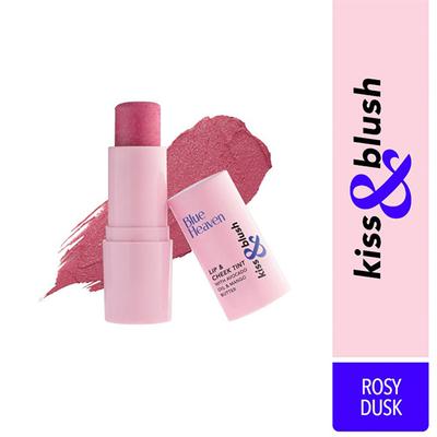 Blue Heaven Kiss & Blush Lip And Cheek Tint, Rosy Dusk 8.5g - Blushes