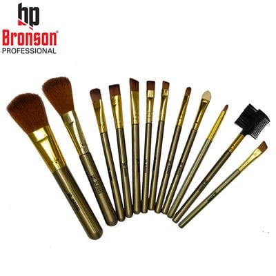 Bronson Professional Mini Makeup Brushes (Pack of 12) 1's - Face Brush