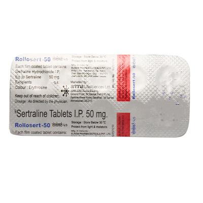 ROLLOSERT 50mg Tablet 10's - Depression-Ant